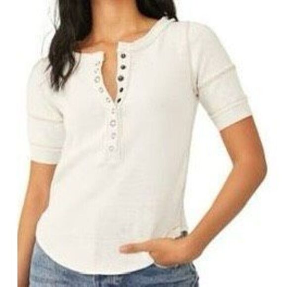 Free People on the Run Henley Size XS - Picture 1 of 3
